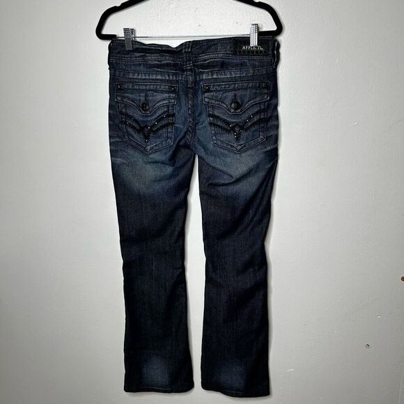 Affliction Jade Bootcut Jeans Women's Size 27 Flare Leg Classic Moto Grunge - Picture 10 of 16